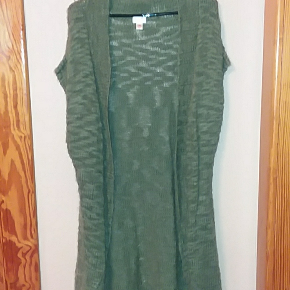 Green sweater